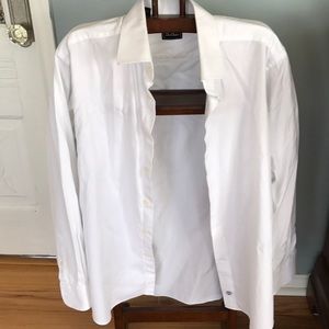 David Donahue White Dress Shirt 17/34-35